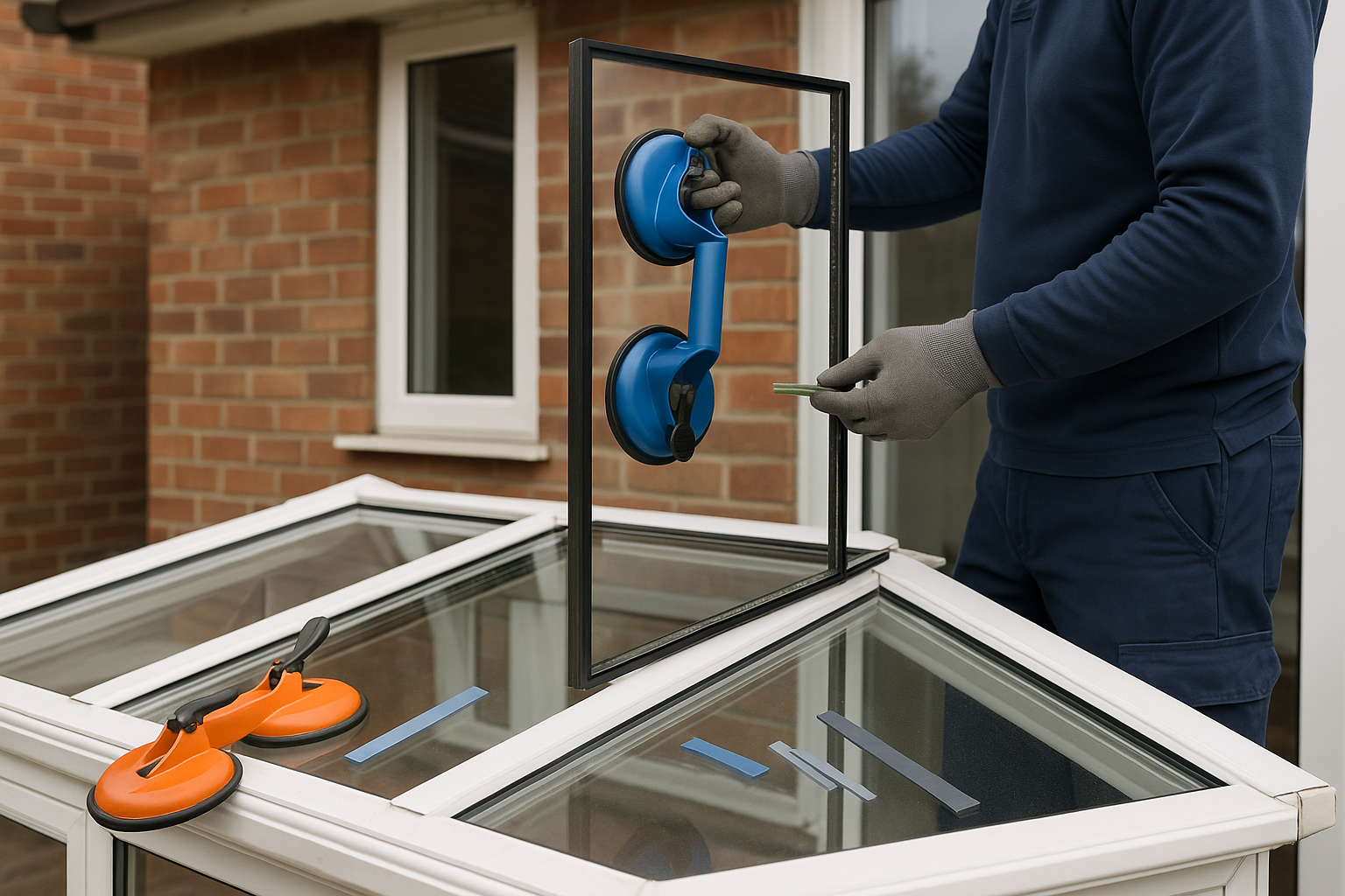 Conservatory and Roof Glazing in Brompton service image