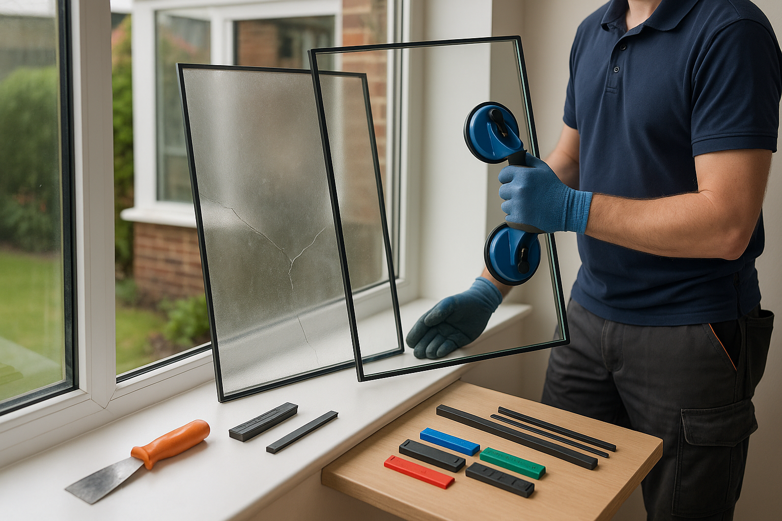 Window Glass Replacement Brompton service image